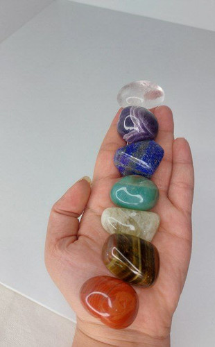 پک بزرگ سنگهای هفت چاکرا