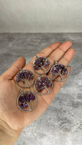 مدال درخت زندگی 3 سانتی امیتیست