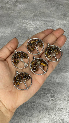 مدال درخت زندگی 3 سانتی چشم ببر