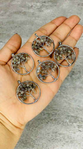 مدال درخت زندگی 3 سانتی لابرادوریت