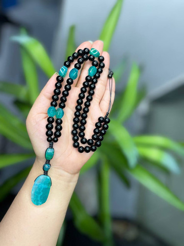 گردنبند سنگ عنصر (چوب)