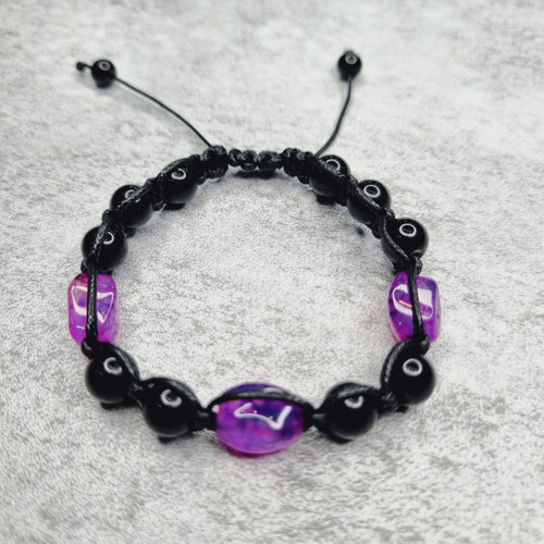 دستبند بافت سنگ عنصر (آتش)