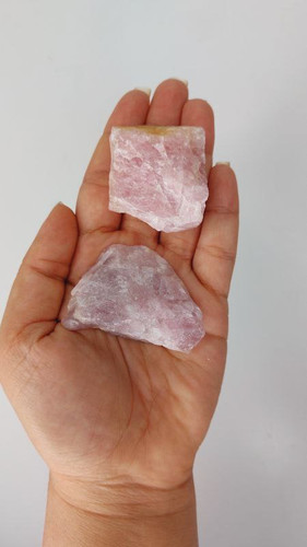 سنگ راف رزکوارتز سایز 1(جفت)