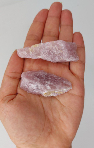 سنگ راف رزکوارتز سایز 2 (جفت)