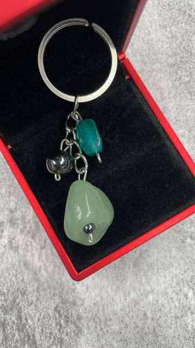 جاکلیدی سنگ اونتورین سبز (شانس)